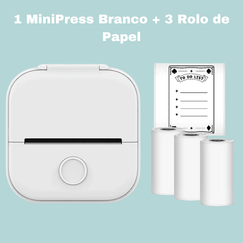 Mini Impressora Portátil - MiniPress - Minha loja