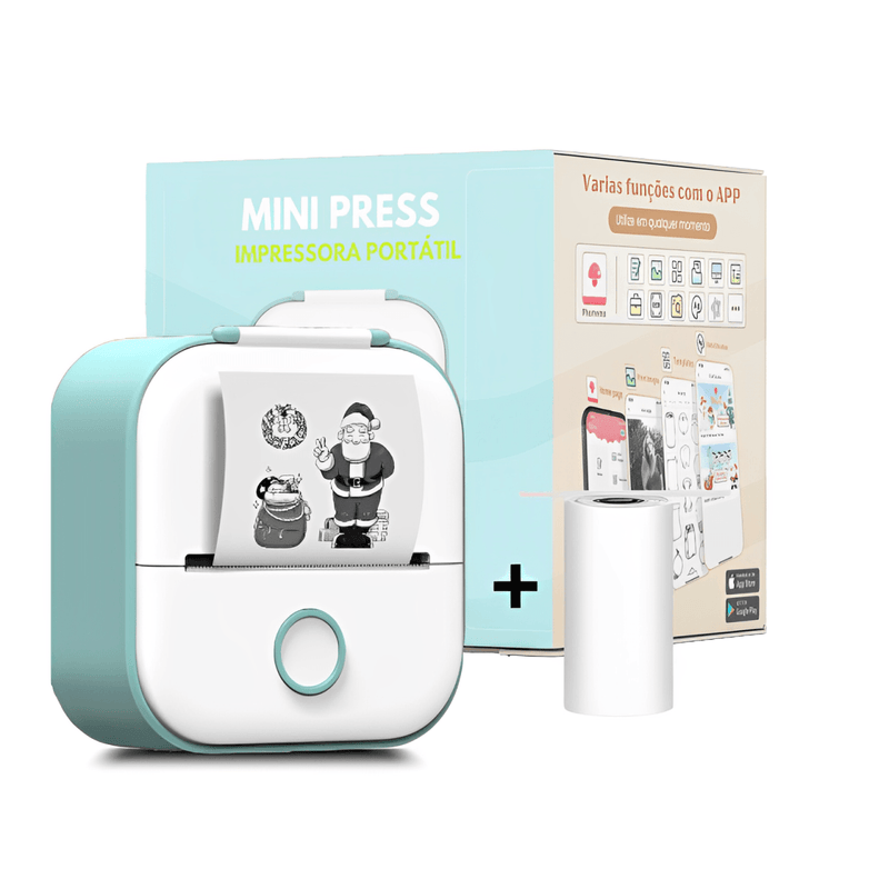 Mini Impressora Portátil - MiniPress - Minha loja