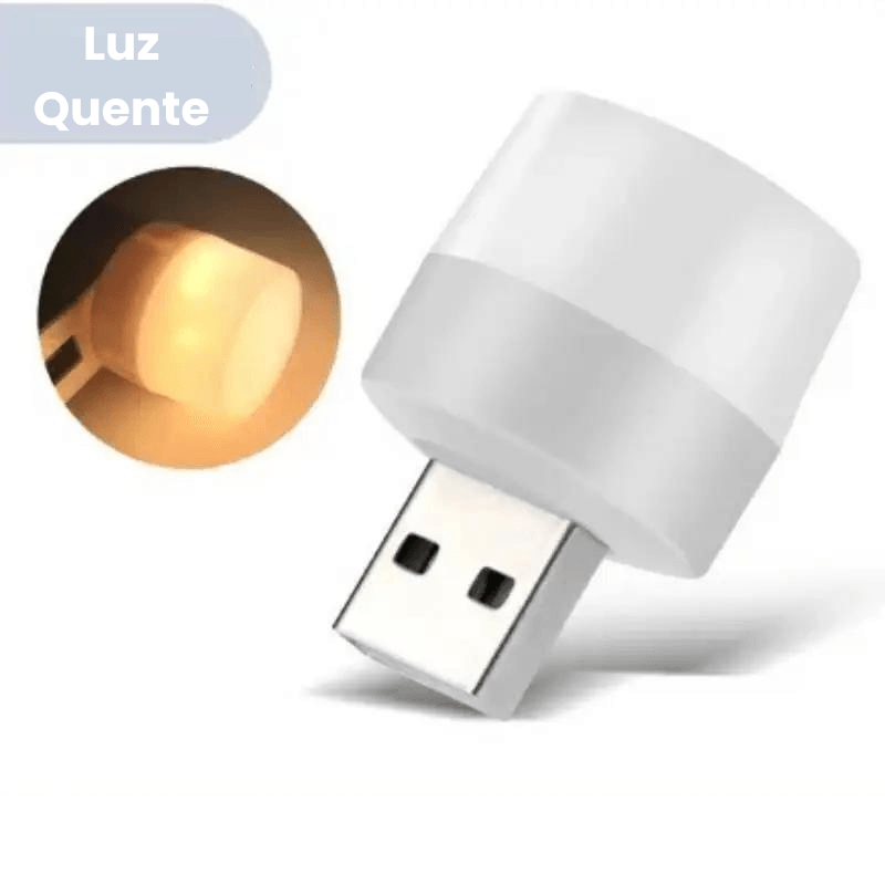 Mini Luz Portátil USB - Minha loja