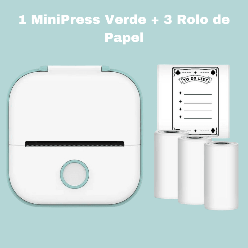 Mini Impressora Portátil - MiniPress - Minha loja